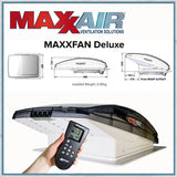 Maxxair Maxxfan Deluxe Dimensions