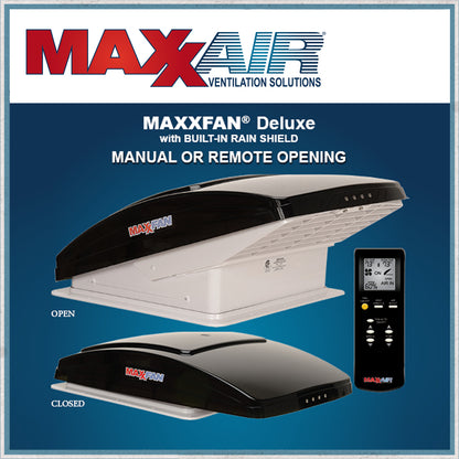 MaxxAir Maxxfan Deluxe Roof Vent-Camper Interiors