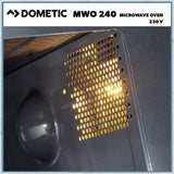 DOMETIC MWO 240 Motorhome Microwave Oven, internal lamp