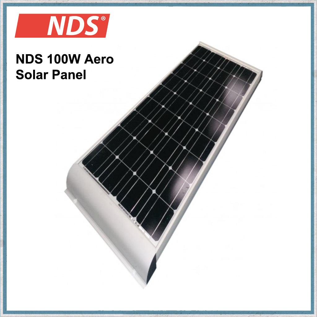 NDS 100W Aero Solar Panel Kit Including Regulator-Camper Interiors