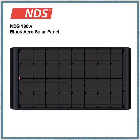 NDS 180W Black Aero Solar Panel