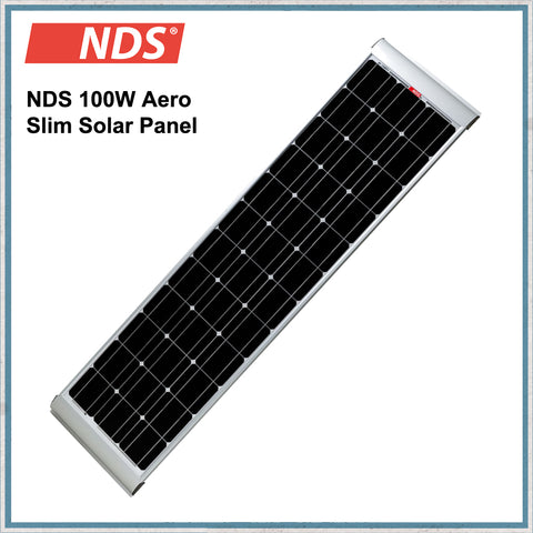 NDS 100W Slim Aero Solar Panel