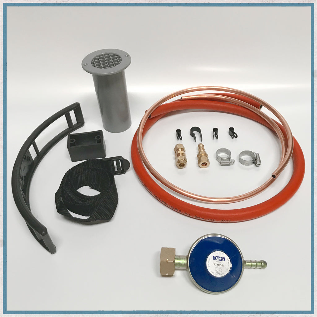 Basic Gas Fitting Kits for Camper Van Hobs and Combination Units-Camper Interiors