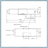 Propex HS200e lpg and electric blown air heater schematic diagram