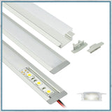 Recessed Aluminium LED Lighting Channel Kit