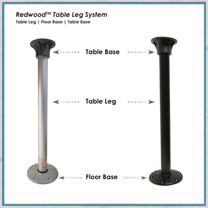 Redwood Table Leg Set-Camper Interiors