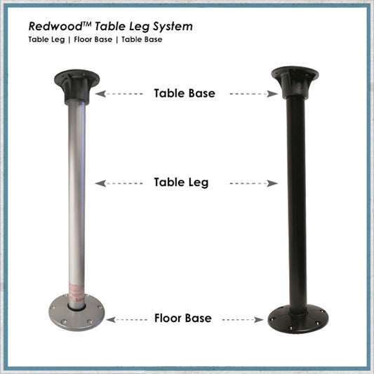 Redwood Table Leg Set-Camper Interiors