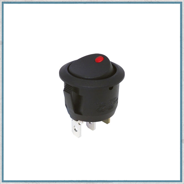 12V Round Rocker Switch with LED – Camper Interiors