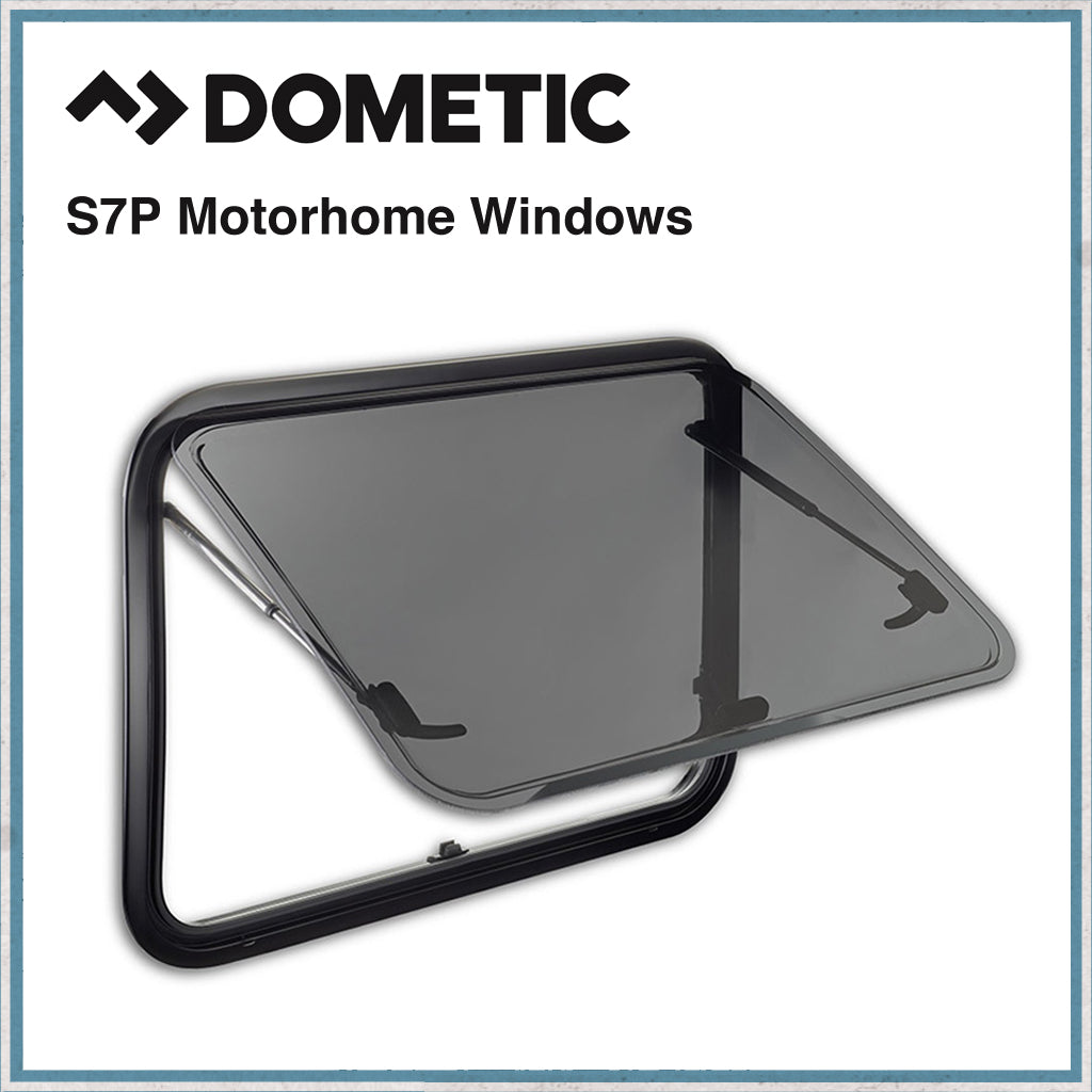 Dometic S7P Top-Hung Hinged Window For Curved Vans-Camper Interiors