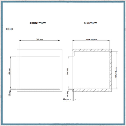 Smev FO311 30 litre Campervan & Motorhome Oven & Grill-Camper Interiors