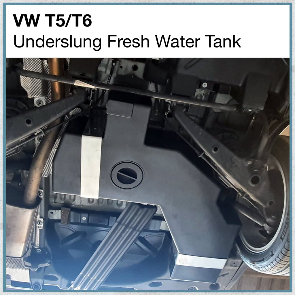 VW T5 T6 underslung water tank