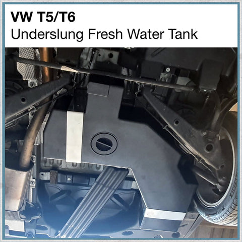 VW T5 T6 underslung water tank