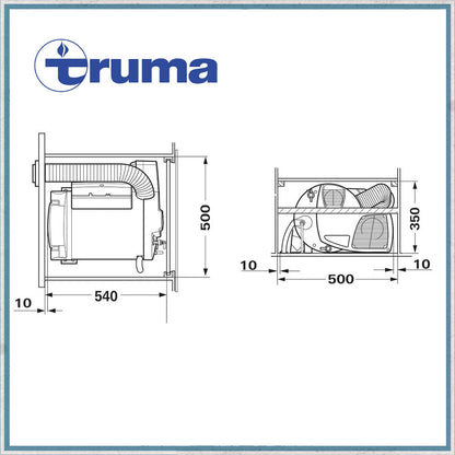 Truma Combi 2E Caravan Motorhome Water Boiler & Heater Kit-Camper Interiors