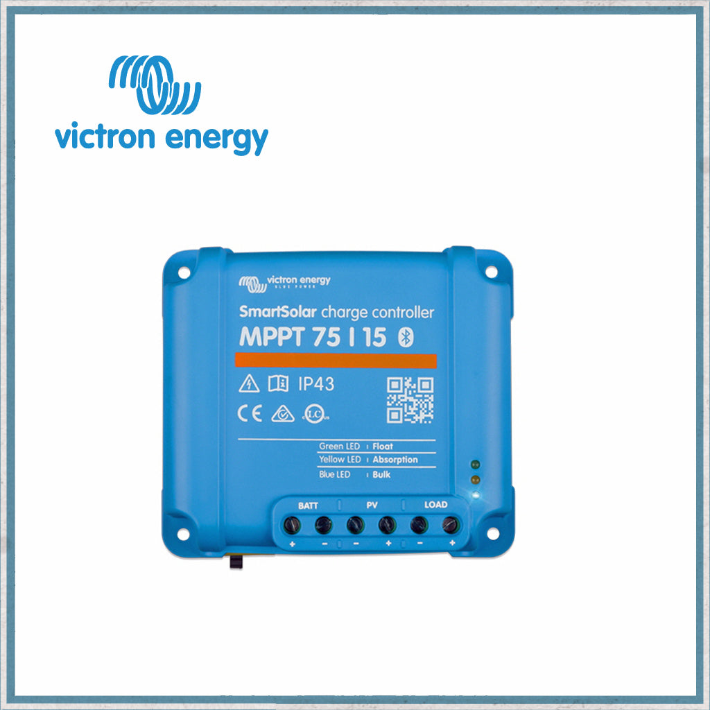 Victron MPPT 75/15 SmartSolar Charge Controller-Camper Interiors