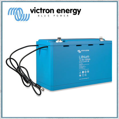 Victron Energy Smart Lithium LiFePO4 12.8V 100Ah Battery-Camper Interiors