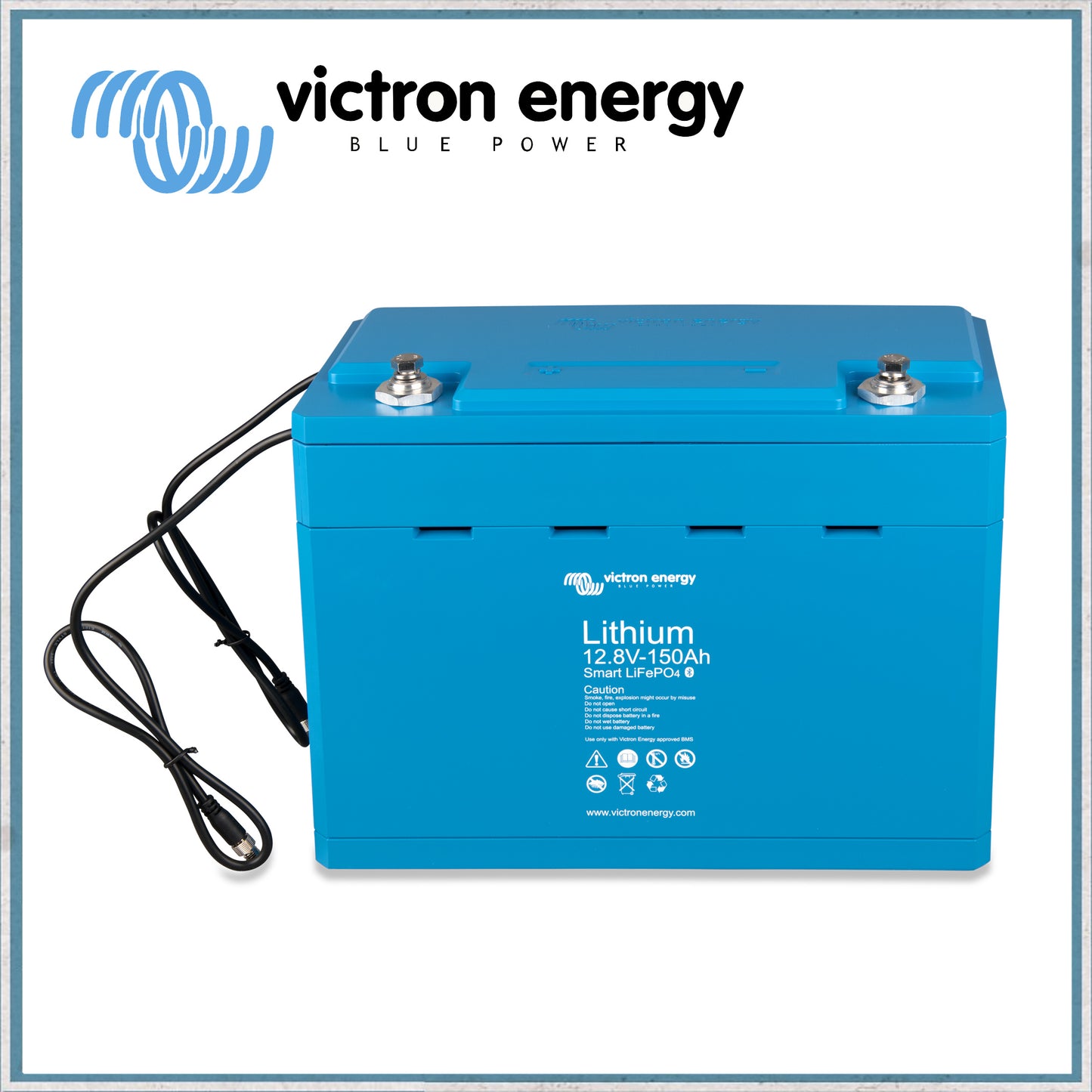 Victron Energy Smart Lithium LiFePO4 12.8V 150AH Battery-Camper Interiors