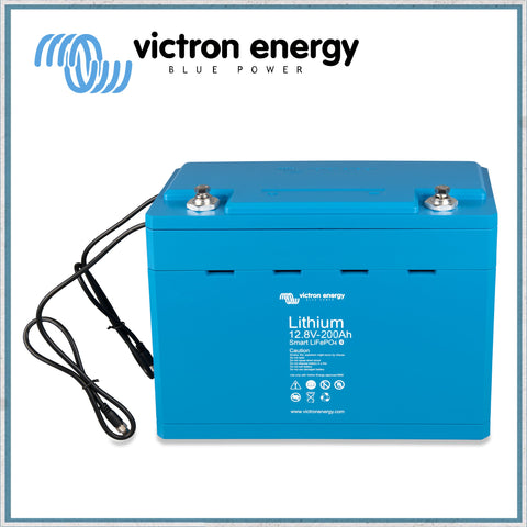 Victron Energy Smart Lithium LiFePO4 12.8V 200Ah Battery
