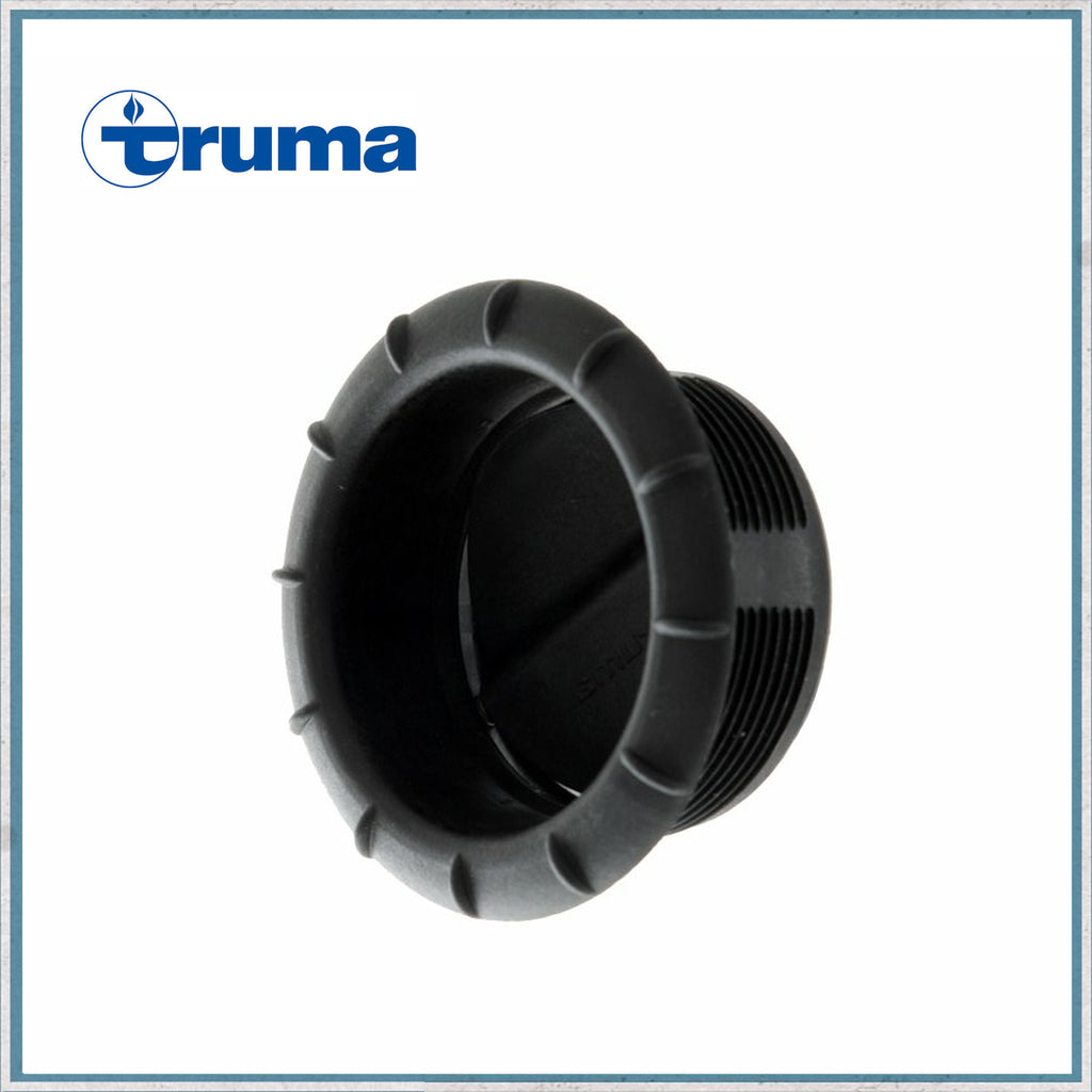 Truma Blown Air Heater End Outlet with Air Throttle-Black