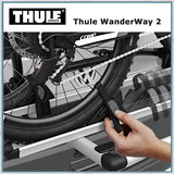 Thule Wanderway 2 - VW T6 Bike Rack wheel clamps