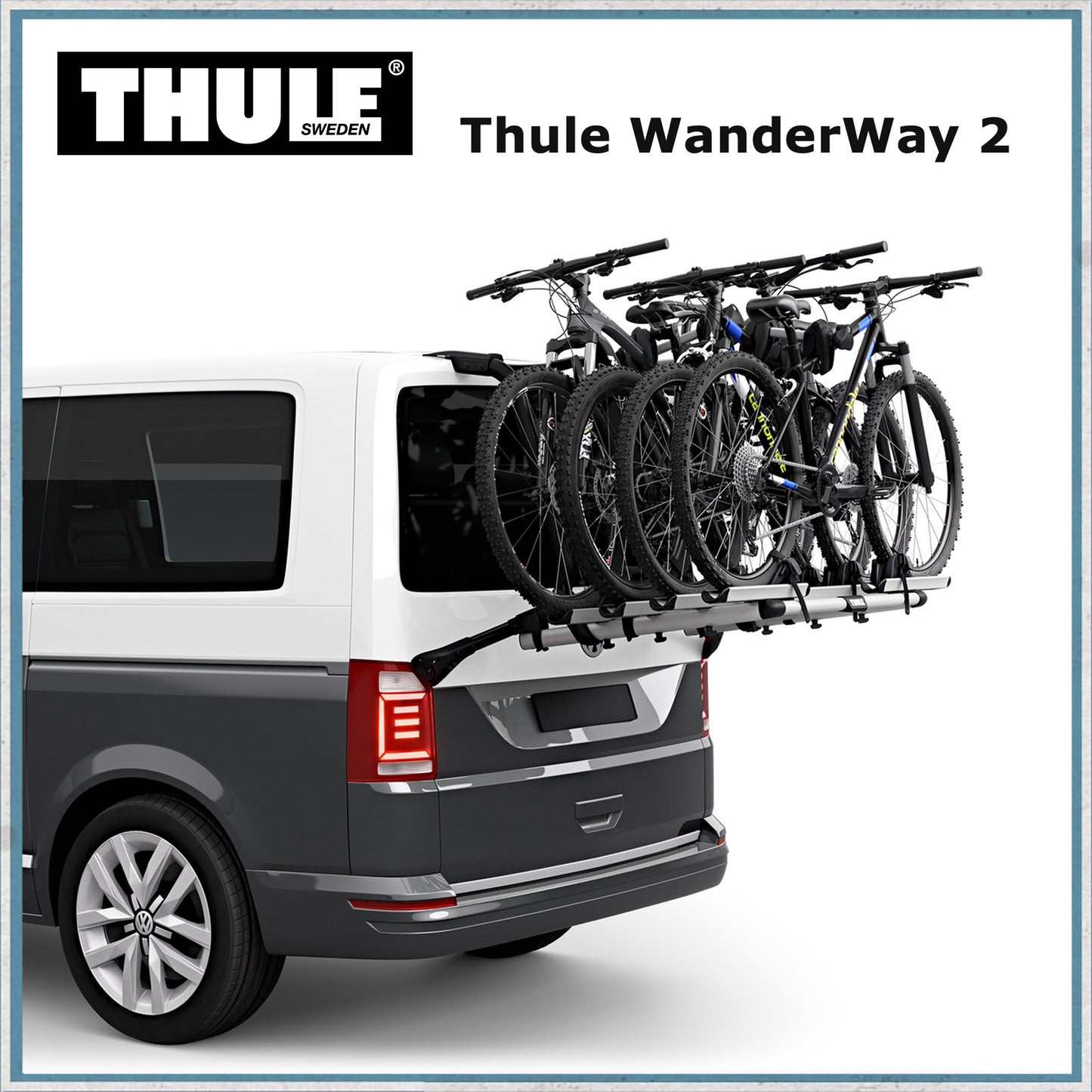 Thule Wanderway 2 - VW T6 Bike Rack-Camper Interiors