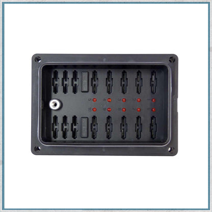 IP56 Weatherproof ATC Blade 10 Way Fuse Box - Marine, Boat and Automotive-Camper Interiors