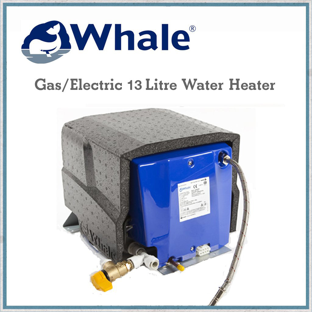 Whale 13 litre gas/electric water heater WH1302