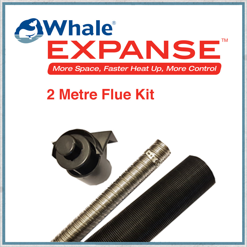 Whale Expanse water heater 2m flue kit