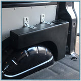 Campervan 24 litre wheel arch water tank fiited in VW T6