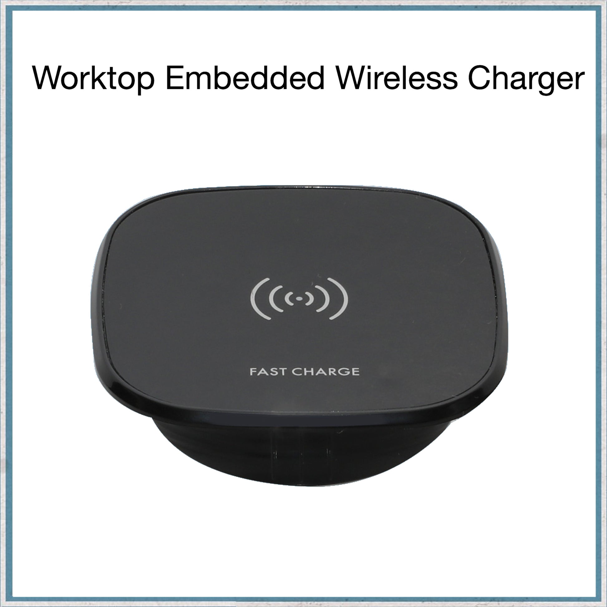 12V Worktop Embedded Wireless Phone Charger-Camper Interiors