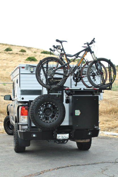 Aluminess Sprinter Bike Rack Swing Arm-Camper Interiors