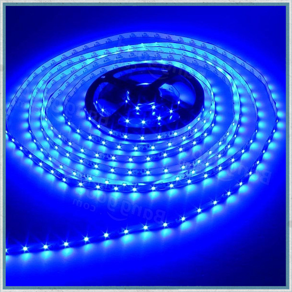 12V Blue 5 Metre NON-Waterproof LED Lighting Strip
