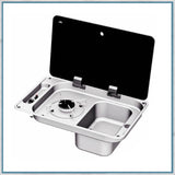 CAN FL1323 Single burner and sink combination unit with right hand sink