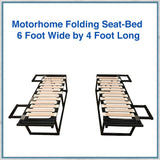 6 foot x 4 foot folding motorhome bench seat