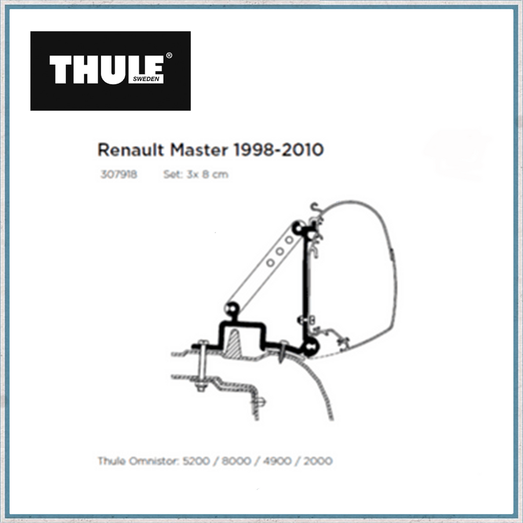 Thule Renault Master 1998-2010 Awning Bracket