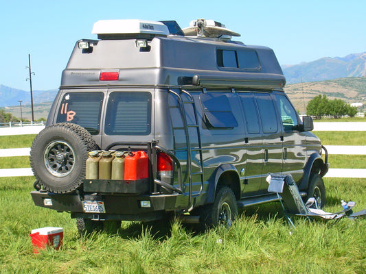 Aluminess Standard Open Storage Box-Camper Interiors